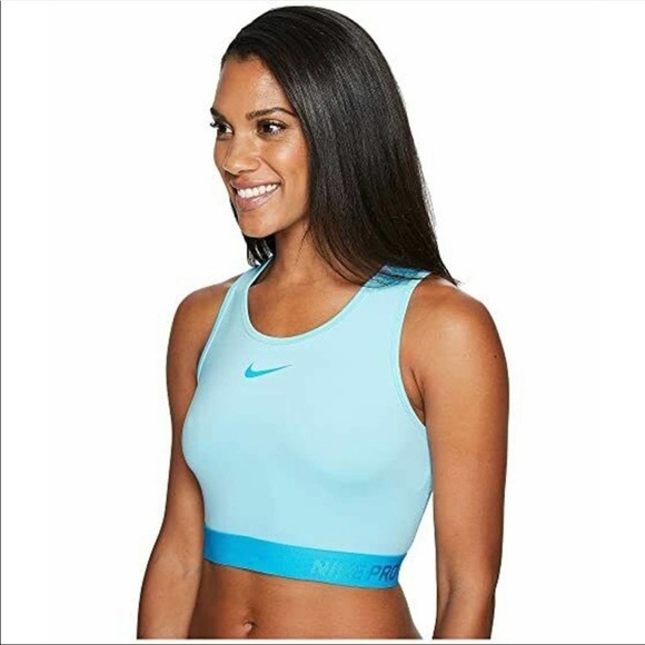 Nike Women's Pro Hypercool Tank Top Still Blue - Picture 6 of 9